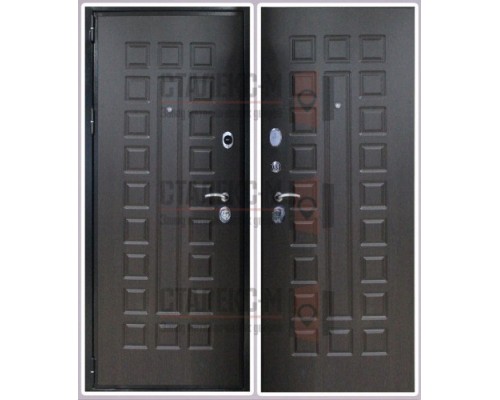 Металлическая дверь МДФ (с двух сторон) -7